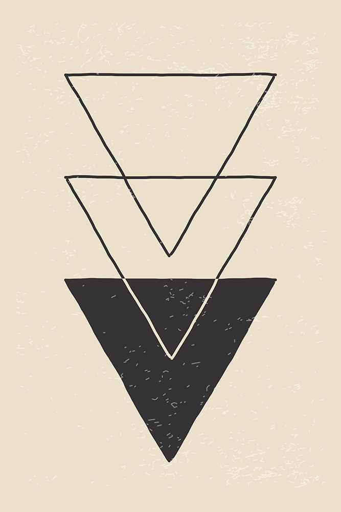 Abstract Triangles #5 art print by Jay Stanley for $57.95 CAD