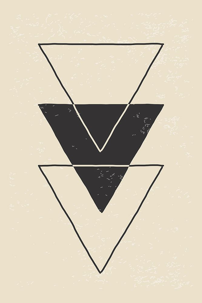 Abstract Triangles #6 art print by Jay Stanley for $57.95 CAD