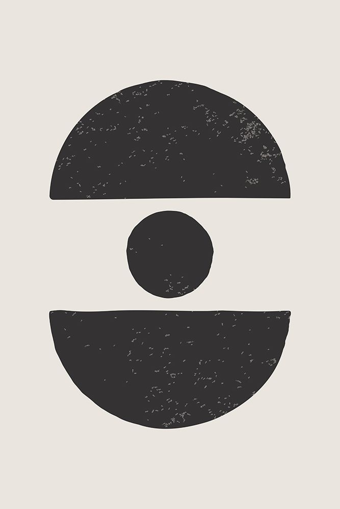 Black Abstract Shapes Series #4 art print by Jay Stanley for $57.95 CAD