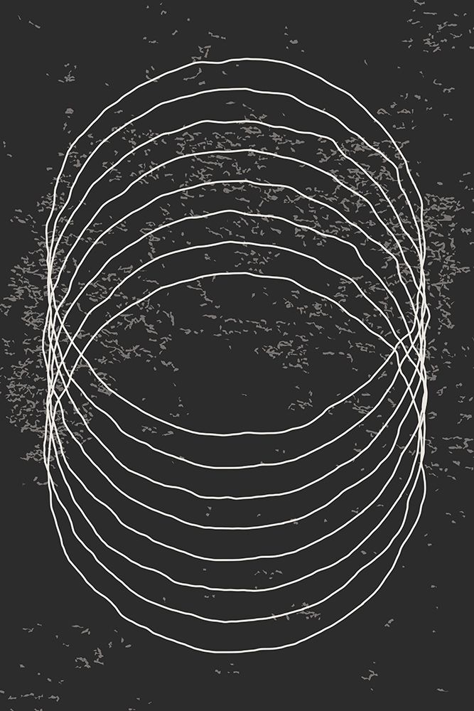 Black And White Circles art print by Jay Stanley for $57.95 CAD