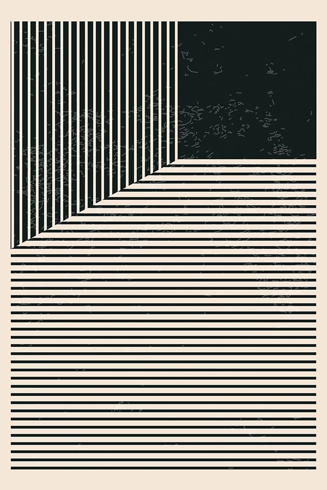 Black And White Lines Series #1 art print by Jay Stanley for $57.95 CAD