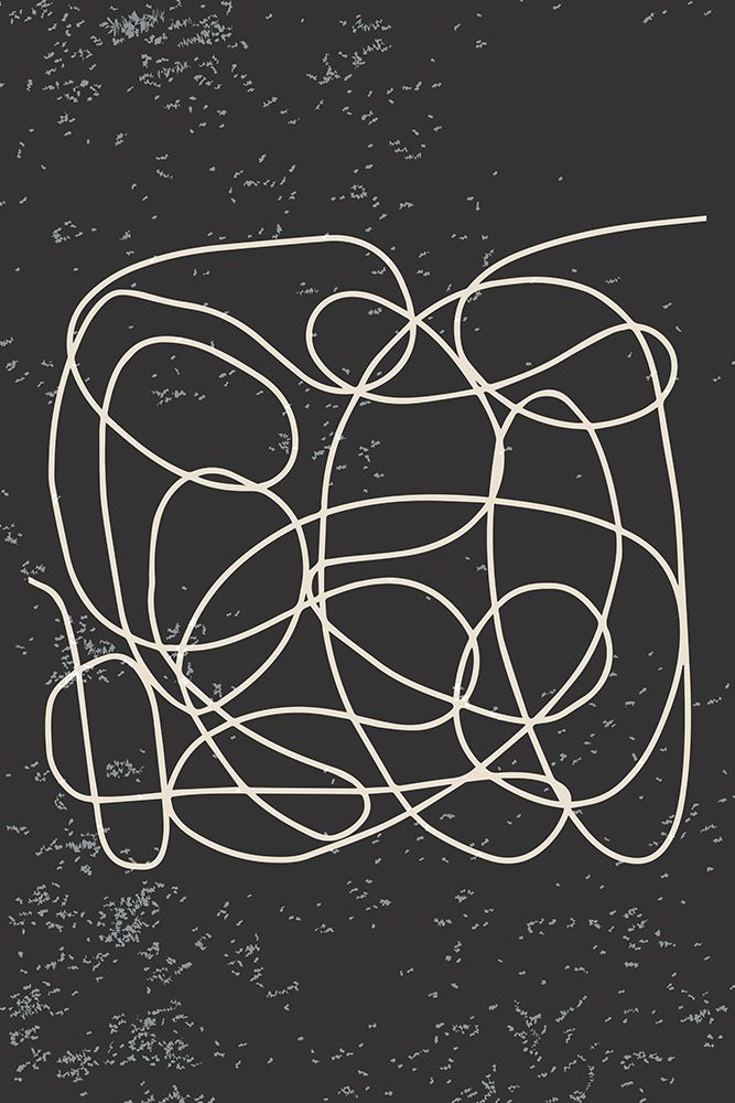 Black And White One Line #1 art print by Jay Stanley for $57.95 CAD