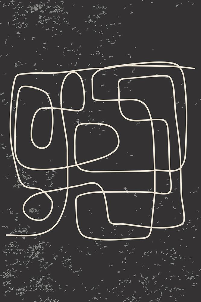 Black And White One Line #2 art print by Jay Stanley for $57.95 CAD