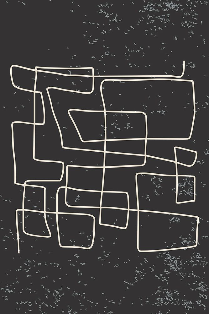 Black And White One Line #3 art print by Jay Stanley for $57.95 CAD