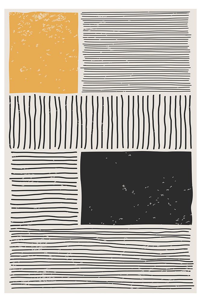 Black And Yellow #1 art print by Jay Stanley for $57.95 CAD