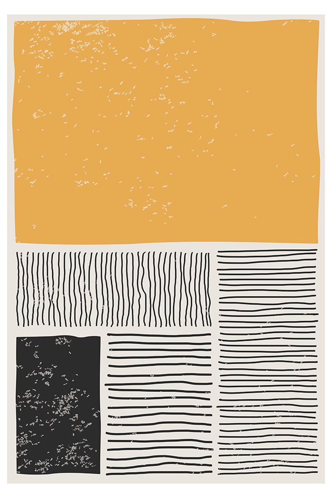 Black And Yellow #3 art print by Jay Stanley for $57.95 CAD