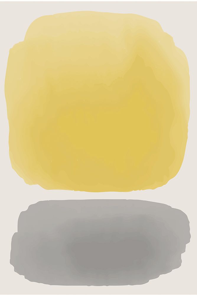 Black And Yellow Watercolor #3 art print by Jay Stanley for $57.95 CAD