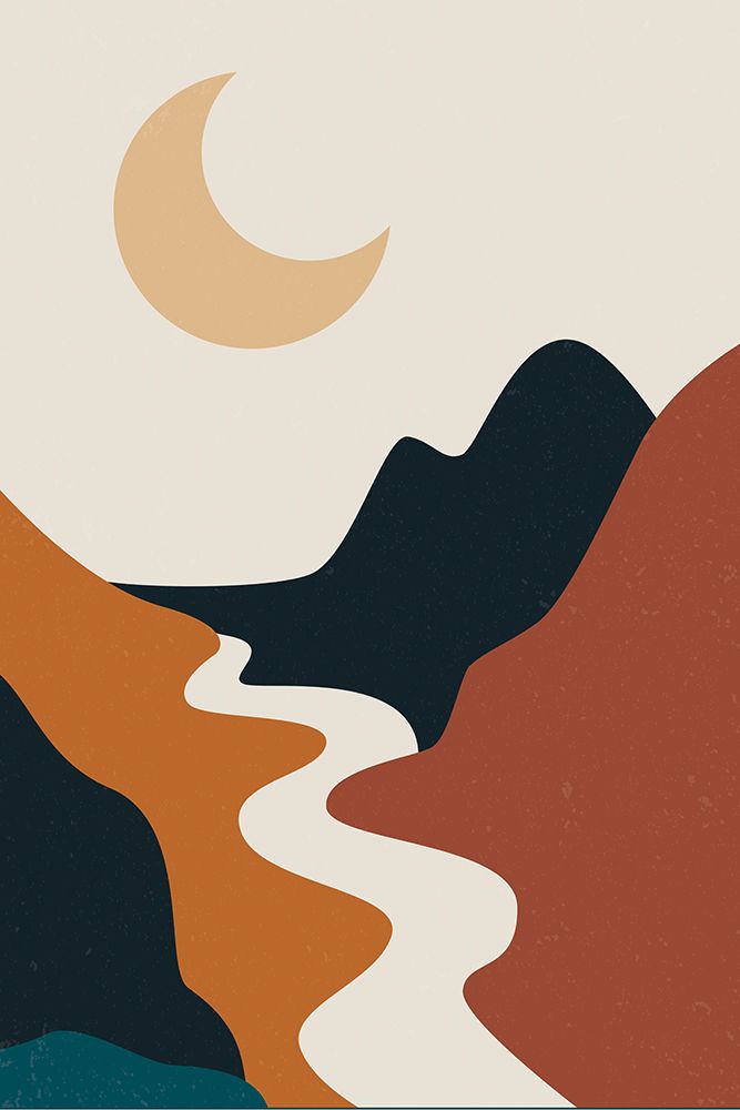 Boho Mountain Series #1 art print by Jay Stanley for $57.95 CAD