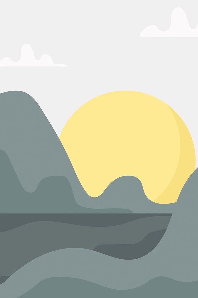 Boho Sunny Landscape #1 art print by Jay Stanley for $57.95 CAD