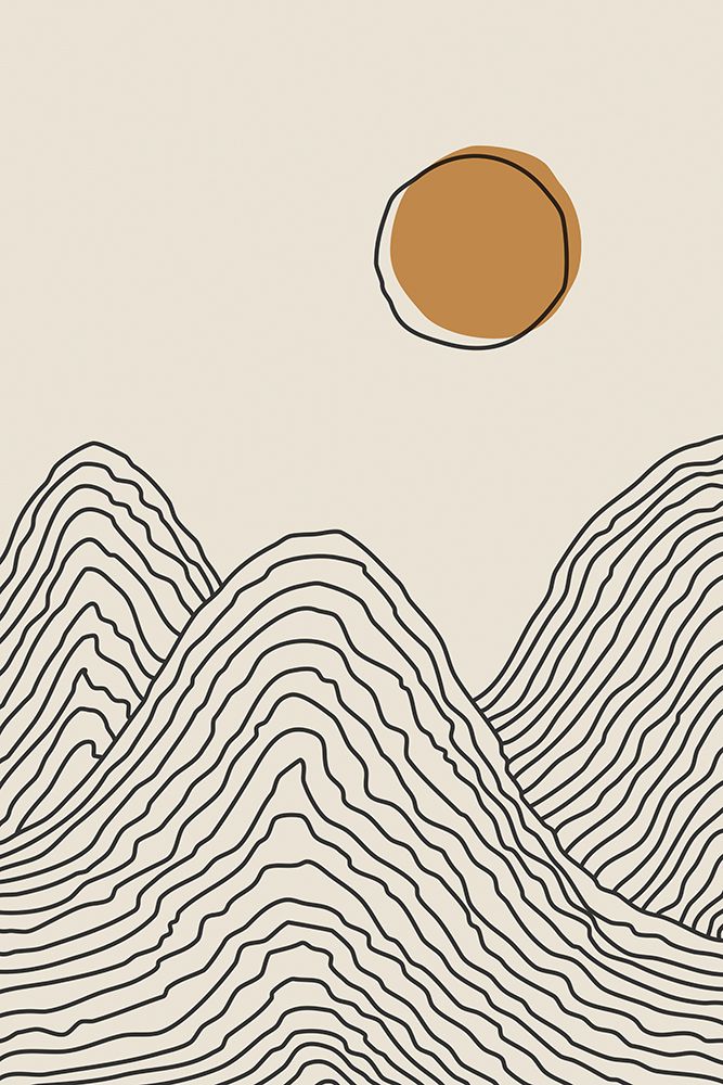 Boho Sunset Series #1 art print by Jay Stanley for $57.95 CAD
