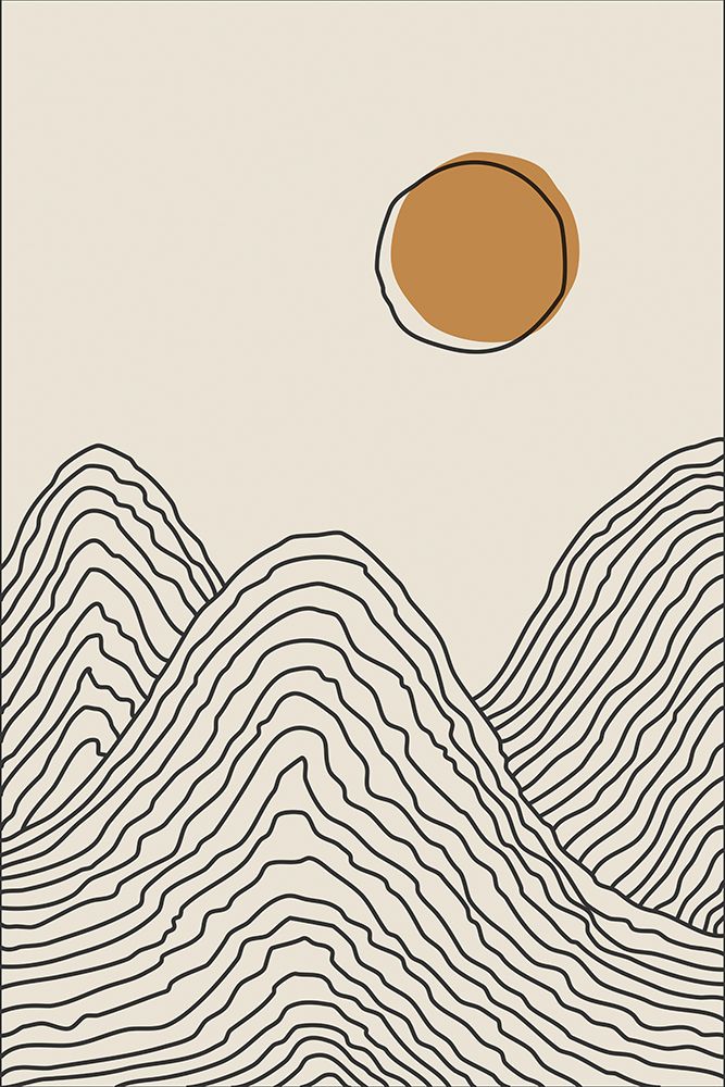 Boho Sunset Series #2 art print by Jay Stanley for $57.95 CAD