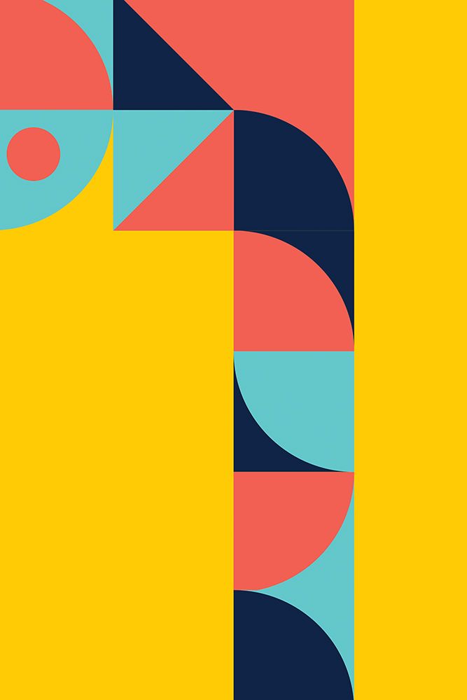 Bold Bauhaus Series #1 art print by Jay Stanley for $57.95 CAD