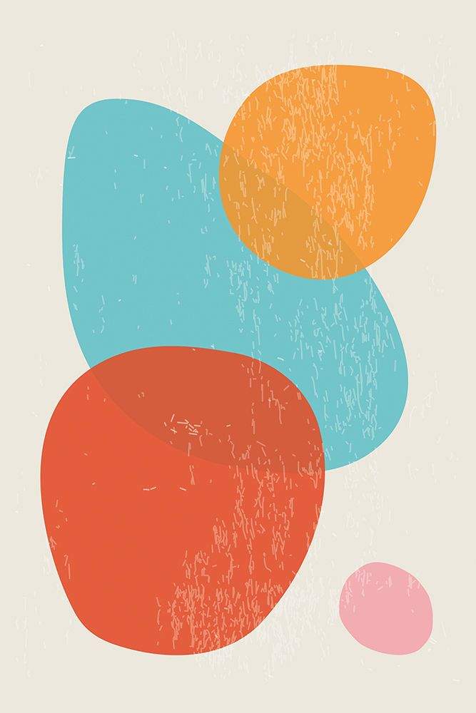 Bright Abstract Shapes #1 art print by Jay Stanley for $57.95 CAD