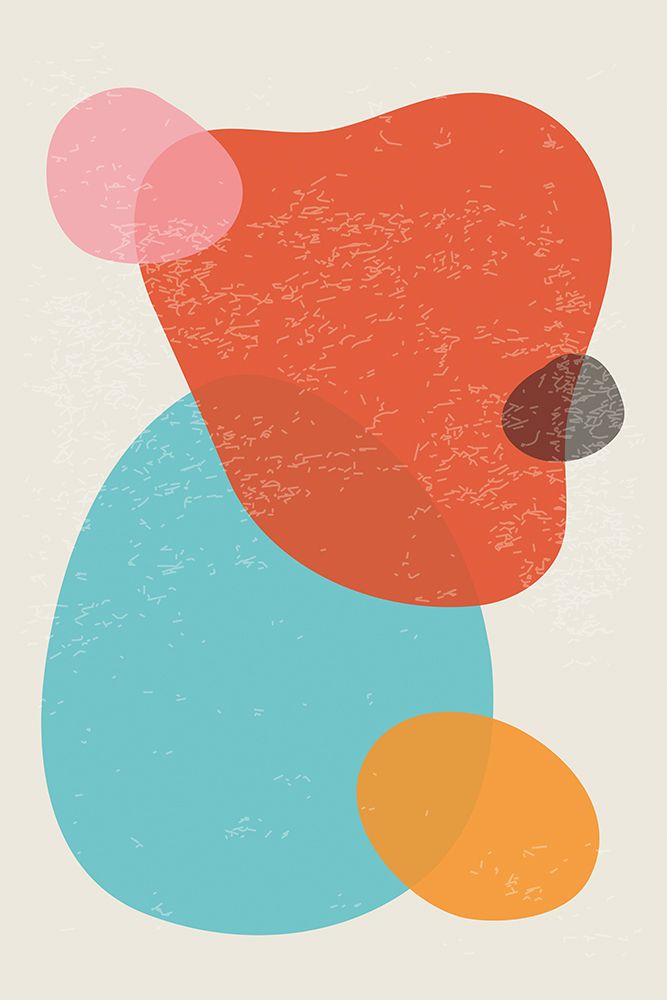 Bright Abstract Shapes #2 art print by Jay Stanley for $57.95 CAD