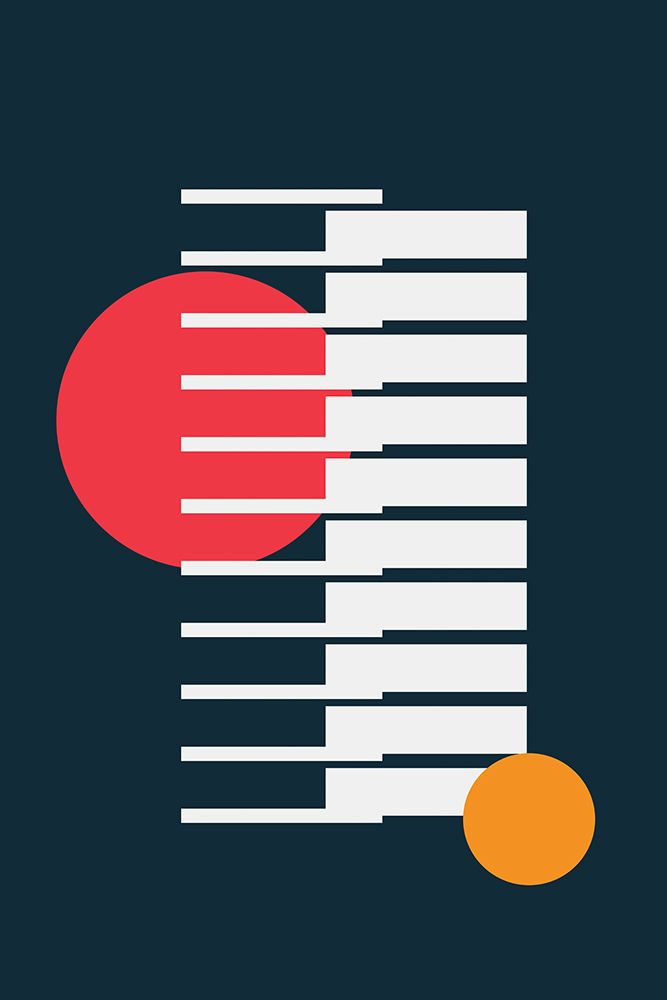 Bright Geometric #1 art print by Jay Stanley for $57.95 CAD
