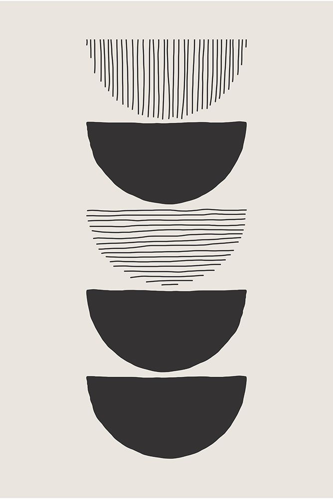 Circles and Lines #1 art print by Jay Stanley for $57.95 CAD