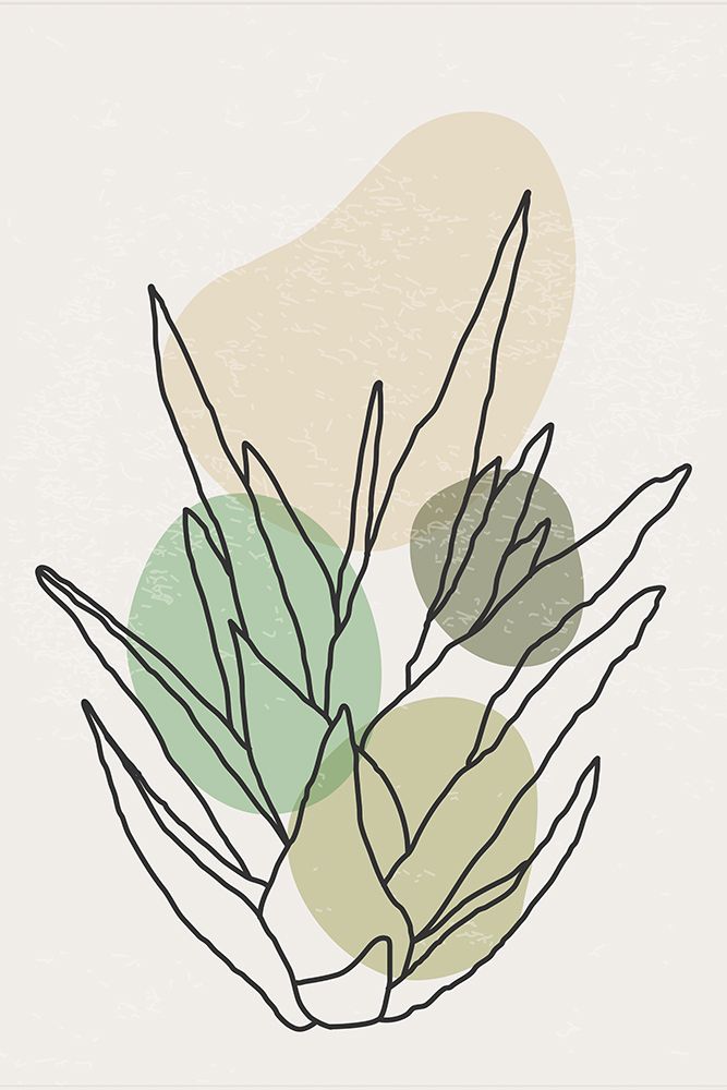 Color Abstract Agave #1 art print by Jay Stanley for $57.95 CAD