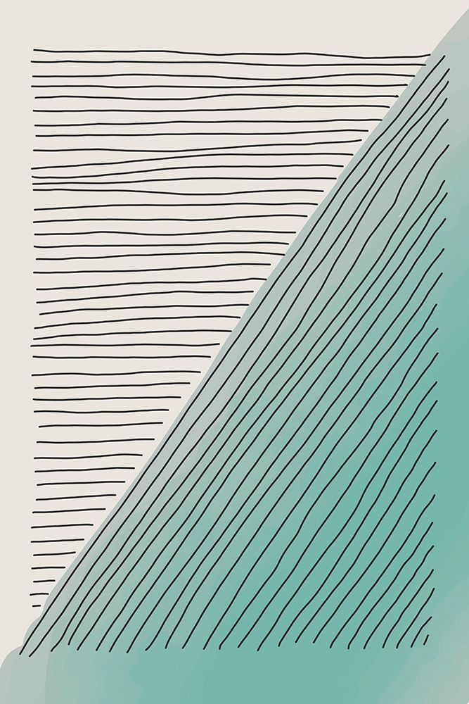 Green Minimalism #1 art print by Jay Stanley for $57.95 CAD