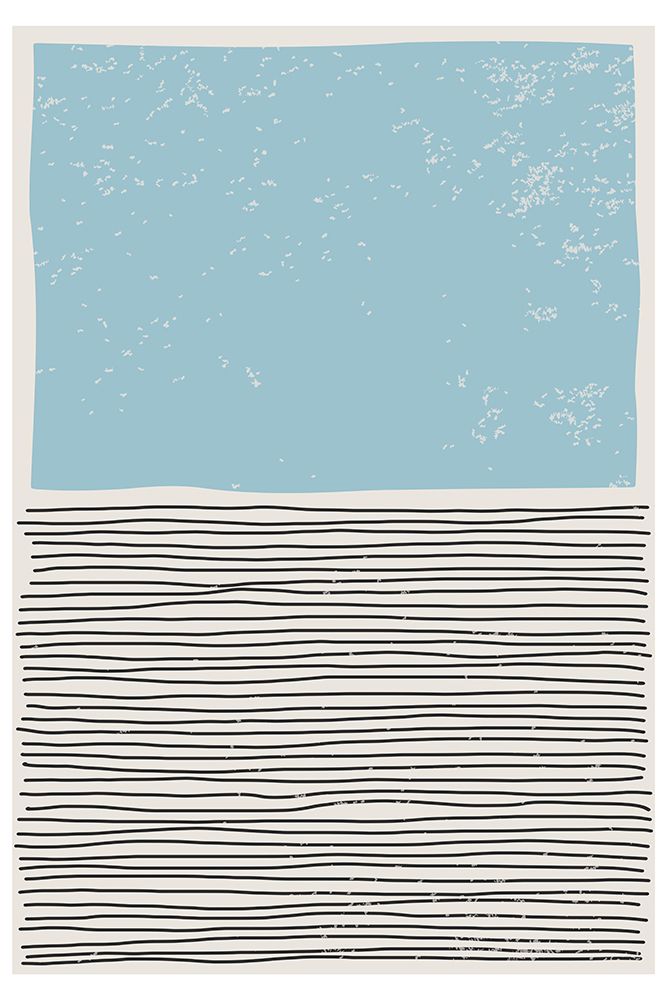 Light Blue Minimal art print by Jay Stanley for $57.95 CAD