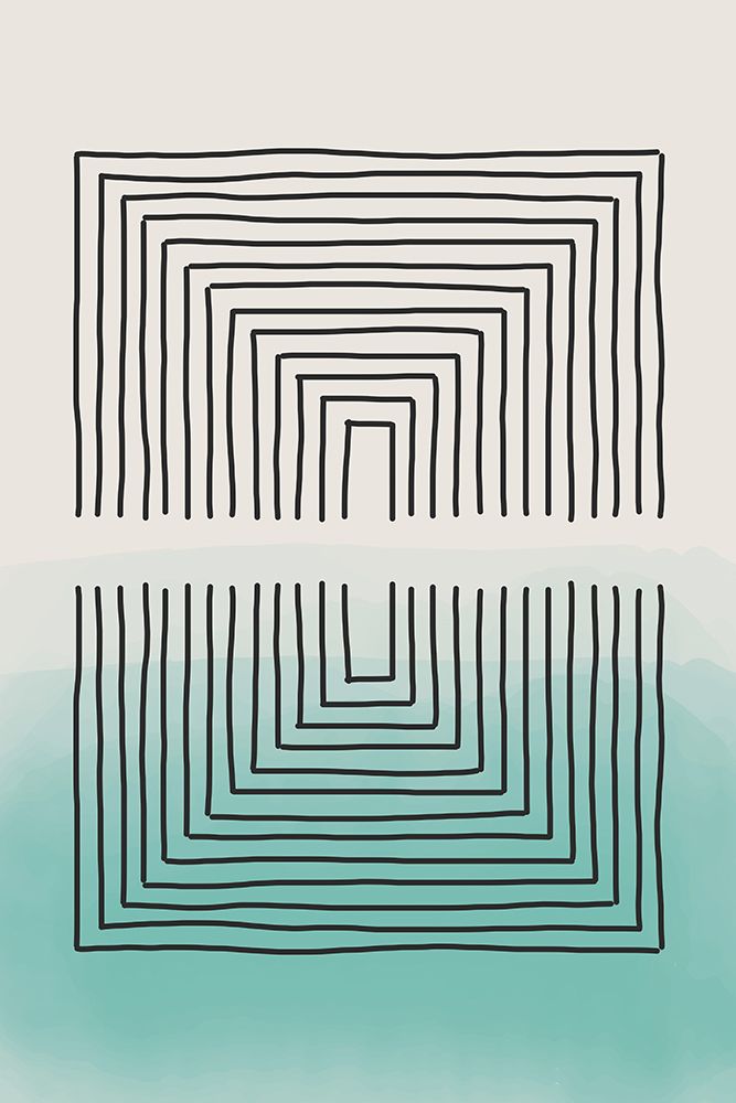 Light Green Watercolor Shapes #3 art print by Jay Stanley for $57.95 CAD