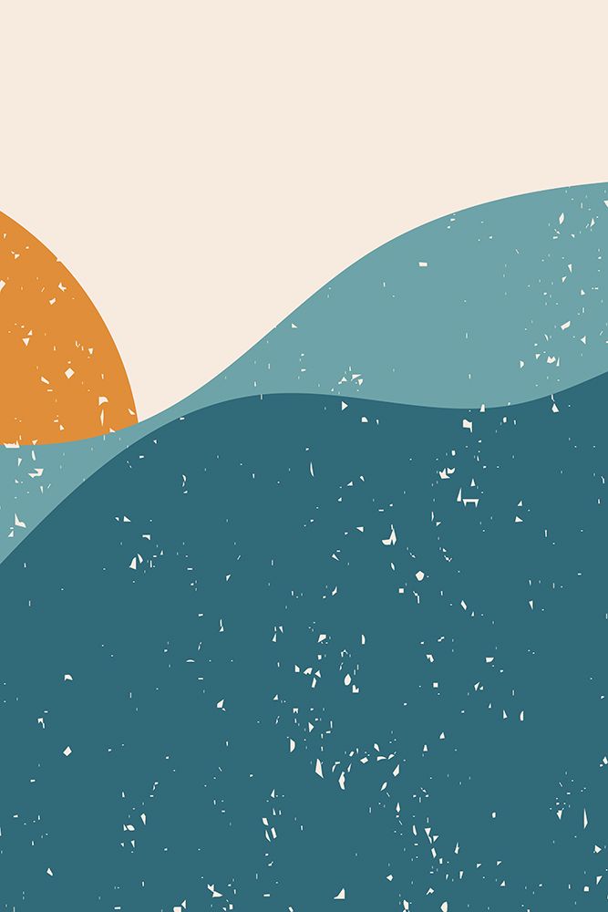 Minimal Abstract Mountains #1 art print by Jay Stanley for $57.95 CAD