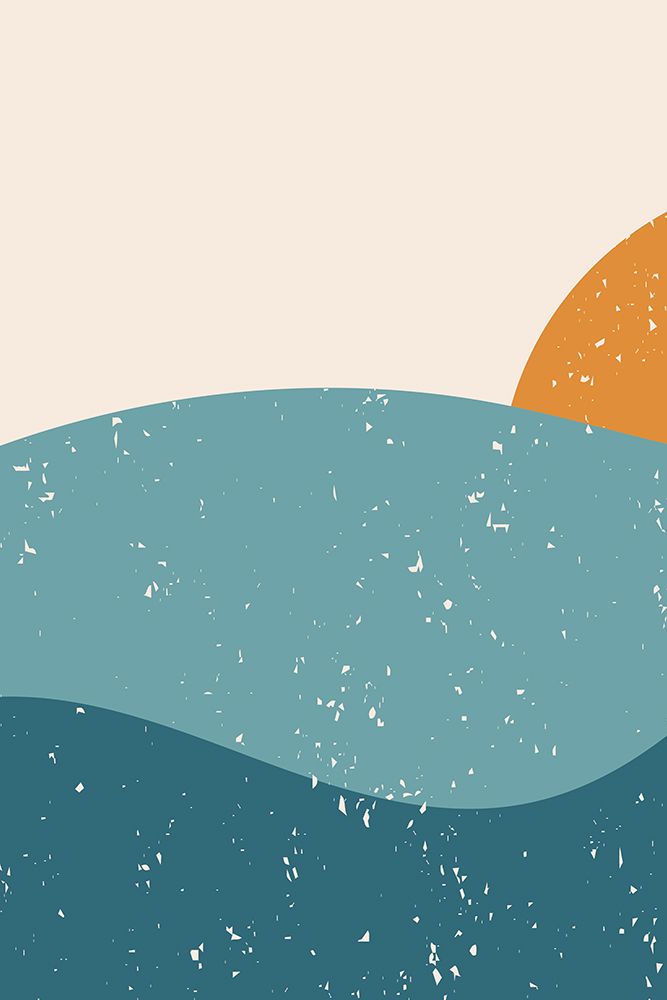 Minimal Abstract Mountains #3 art print by Jay Stanley for $57.95 CAD