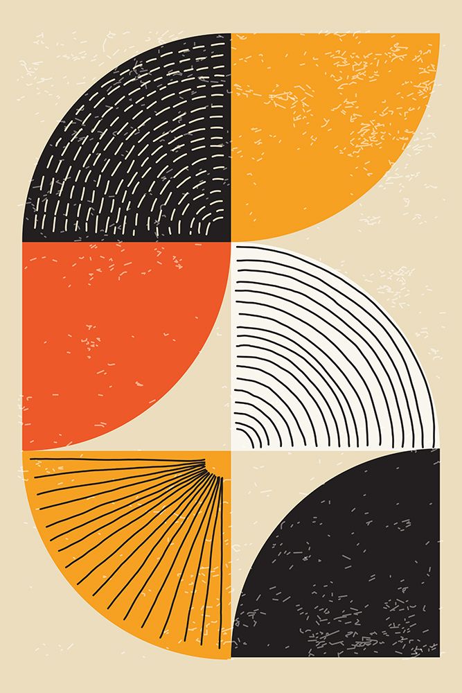 Minimal Abstract Shapes Series #4 art print by Jay Stanley for $57.95 CAD