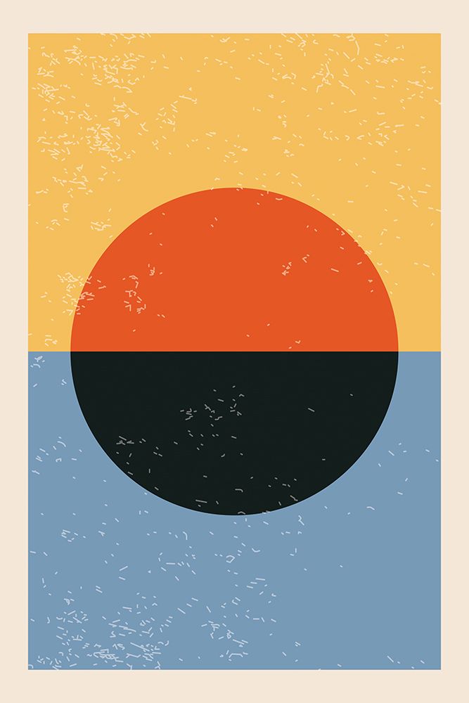 Minimal Abstract Shapes Series #17 art print by Jay Stanley for $57.95 CAD