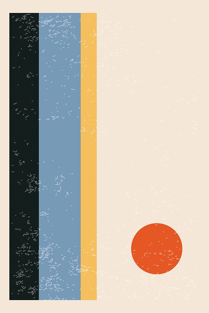 Minimal Abstract Shapes Series #20 art print by Jay Stanley for $57.95 CAD