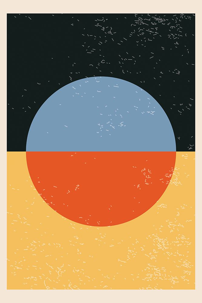 Minimal Abstract Shapes Series #28 art print by Jay Stanley for $57.95 CAD