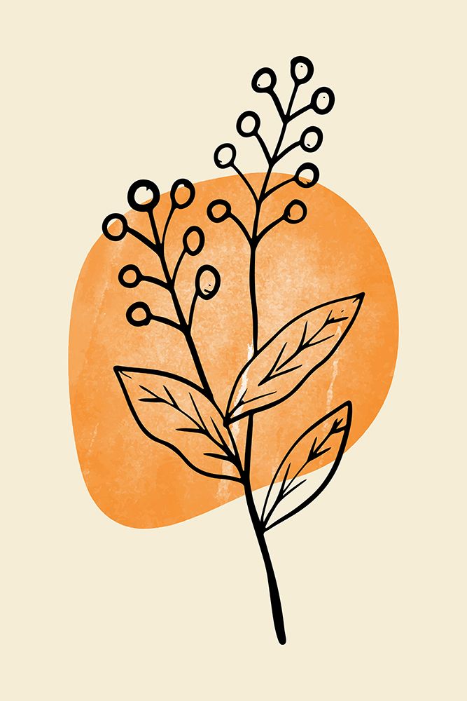 Minimal Flower Expression #3 art print by Jay Stanley for $57.95 CAD