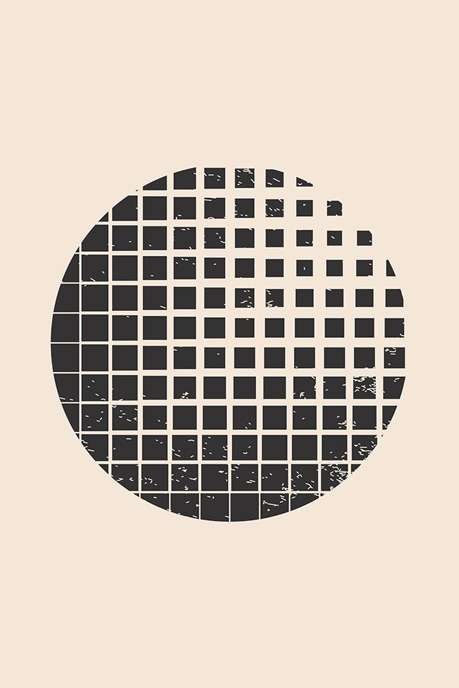 Minimal Halftone Shapes #2 art print by Jay Stanley for $57.95 CAD