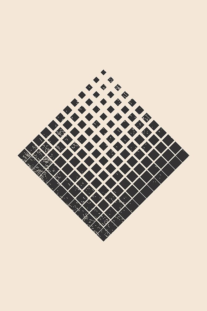 Minimal Halftone Shapes #3 art print by Jay Stanley for $57.95 CAD