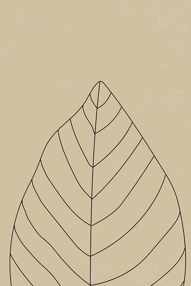 Minimal Leaves #1 art print by Jay Stanley for $57.95 CAD