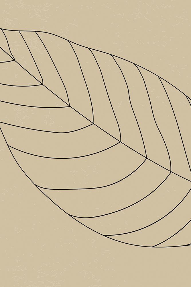 Minimal Leaves #2 art print by Jay Stanley for $57.95 CAD