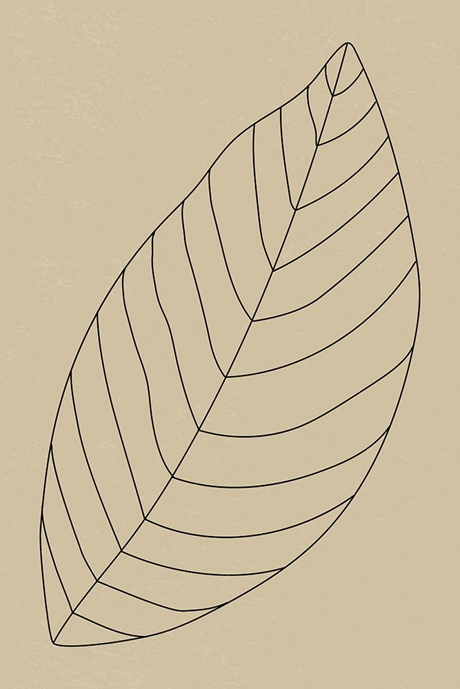 Minimal Leaves #3 art print by Jay Stanley for $57.95 CAD