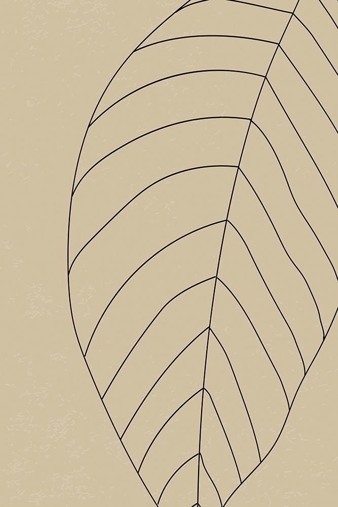 Minimal Leaves #4 art print by Jay Stanley for $57.95 CAD