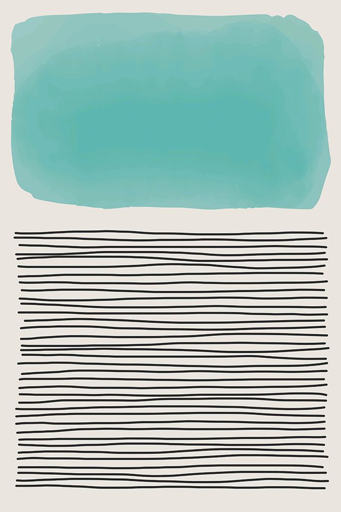 Minimal Watercolor Shapes #3 art print by Jay Stanley for $57.95 CAD