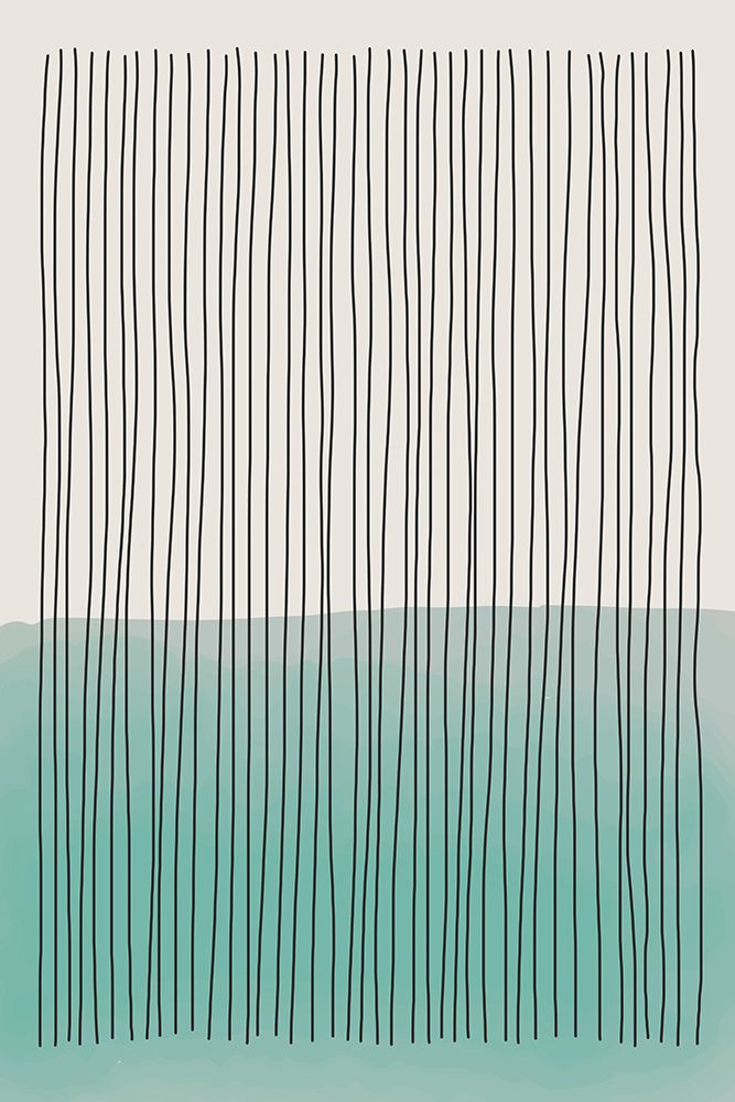 Pale Green Minimal Shapes Series #3 art print by Jay Stanley for $57.95 CAD