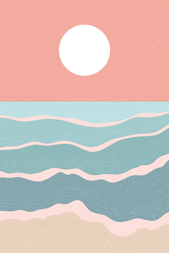 Sunset Over the Ocean #1 art print by Jay Stanley for $57.95 CAD