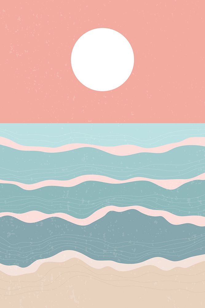 Sunset Over the Ocean #2 art print by Jay Stanley for $57.95 CAD