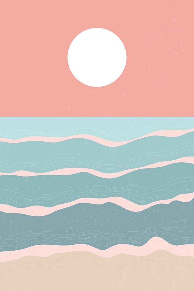 Sunset Over the Ocean #3 art print by Jay Stanley for $57.95 CAD
