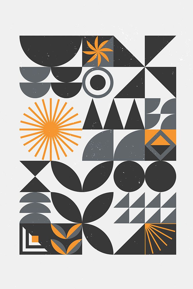Vibrant Bauhaus Collection #2 art print by Jay Stanley for $57.95 CAD