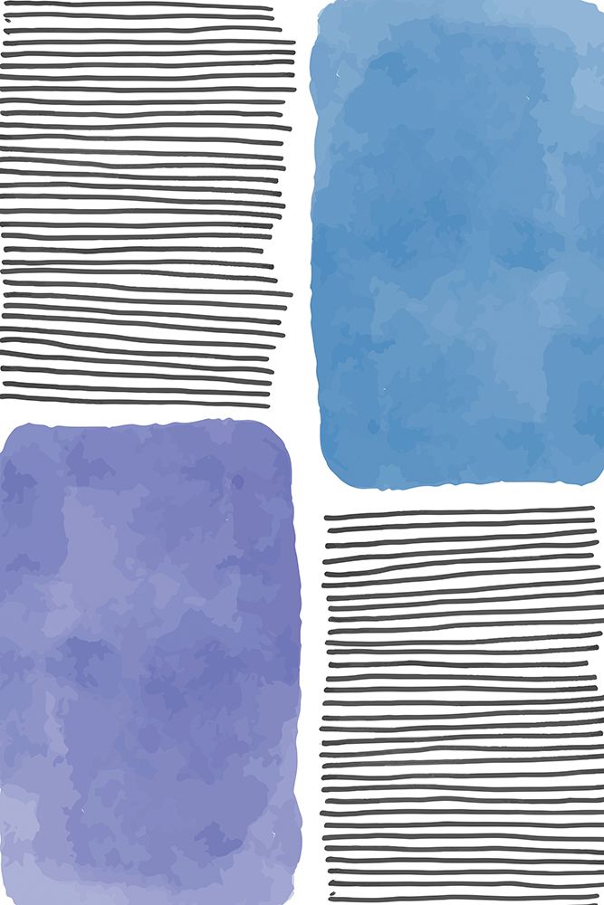Watercolor Lines Series #1 art print by Jay Stanley for $57.95 CAD