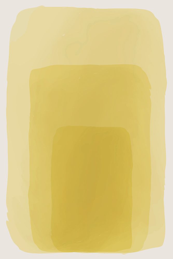 Yellow Watercolor Shapes #1 art print by Jay Stanley for $57.95 CAD