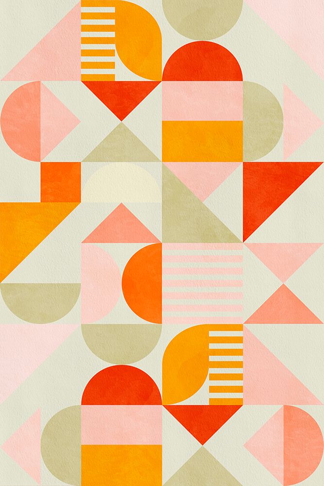 Bauhaus Fun Pastel art print by Ana Rut Bre for $57.95 CAD