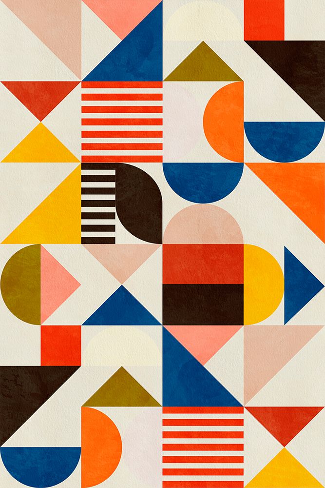 Bauhaus Fun art print by Ana Rut Bre for $57.95 CAD