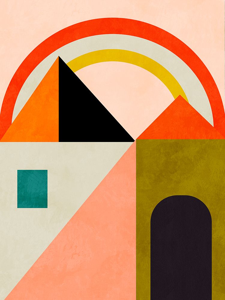 Playing Around Shapes art print by Ana Rut Bre for $57.95 CAD