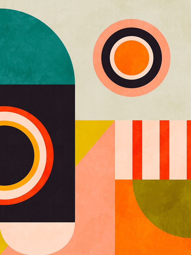 Playing Around Shapes 2 art print by Ana Rut Bre for $57.95 CAD