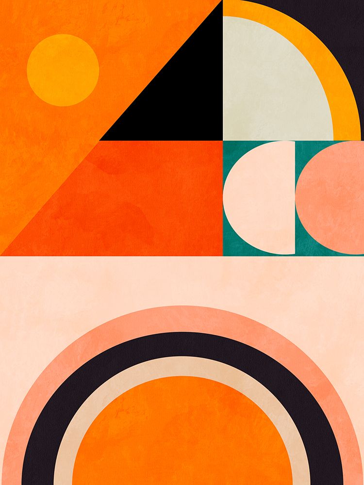 Playing Around Shapes 4 art print by Ana Rut Bre for $57.95 CAD